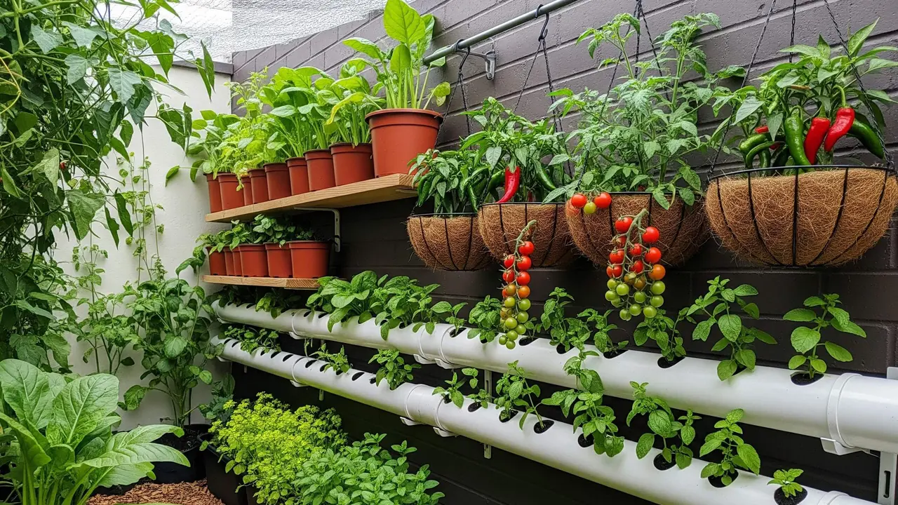 Model Kebun Mini di Halaman Samping Rumah Selebar 1 Meter