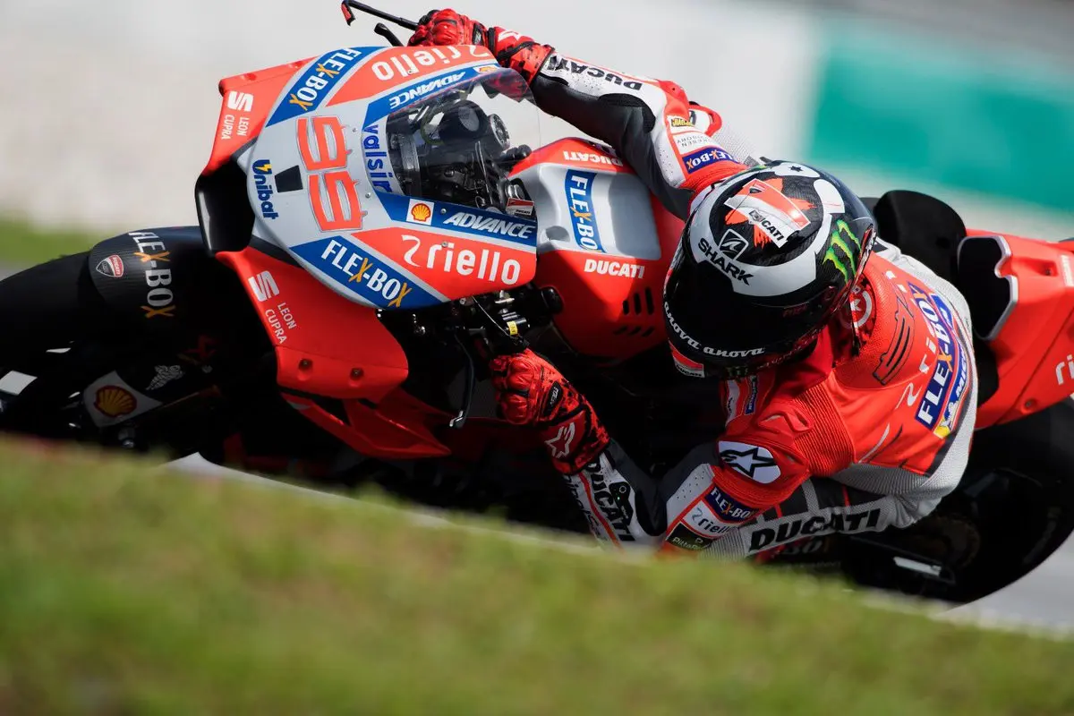 Jorge Lorenzo, Ducati Desmosedici GP18