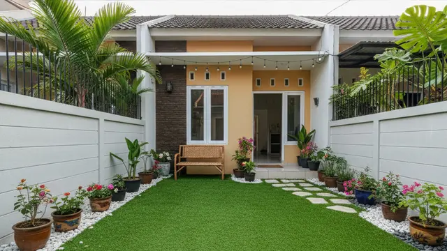 7 Taman Mungil di Rumah Tipe 36, Solusi Asri untuk Hunian Minimalis