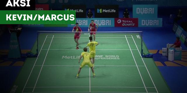 VIDEO: Aksi Kevin / Marcus Raih Juara Super Series Ketujuh pada 2017