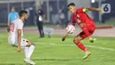 Sebelumnya, laga kedua timnas berlangsung sengit. (Liputan6.com/Angga Yuniar)