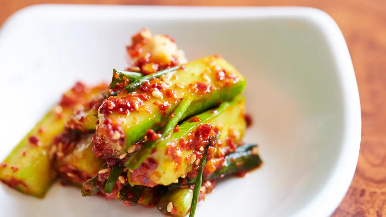 kimchi mentimun