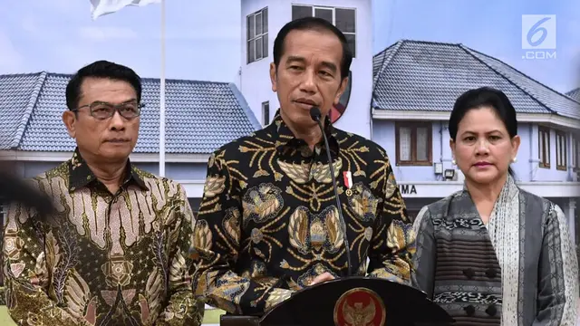 Jokowi dan Iriana Jenguk Ani Yudhoyono di Singapura