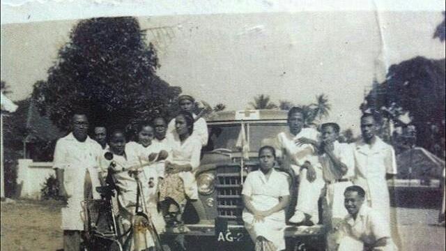 Suasana jalanan Kediri tempo dulu (Instagram/@kediriraya_info)