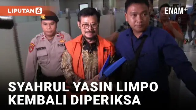 SYAHRUL YASIN LIMPO KEMBALI DIPERIKSA TERKAIT KASUS PEMERASAN FIRLI BAHURI