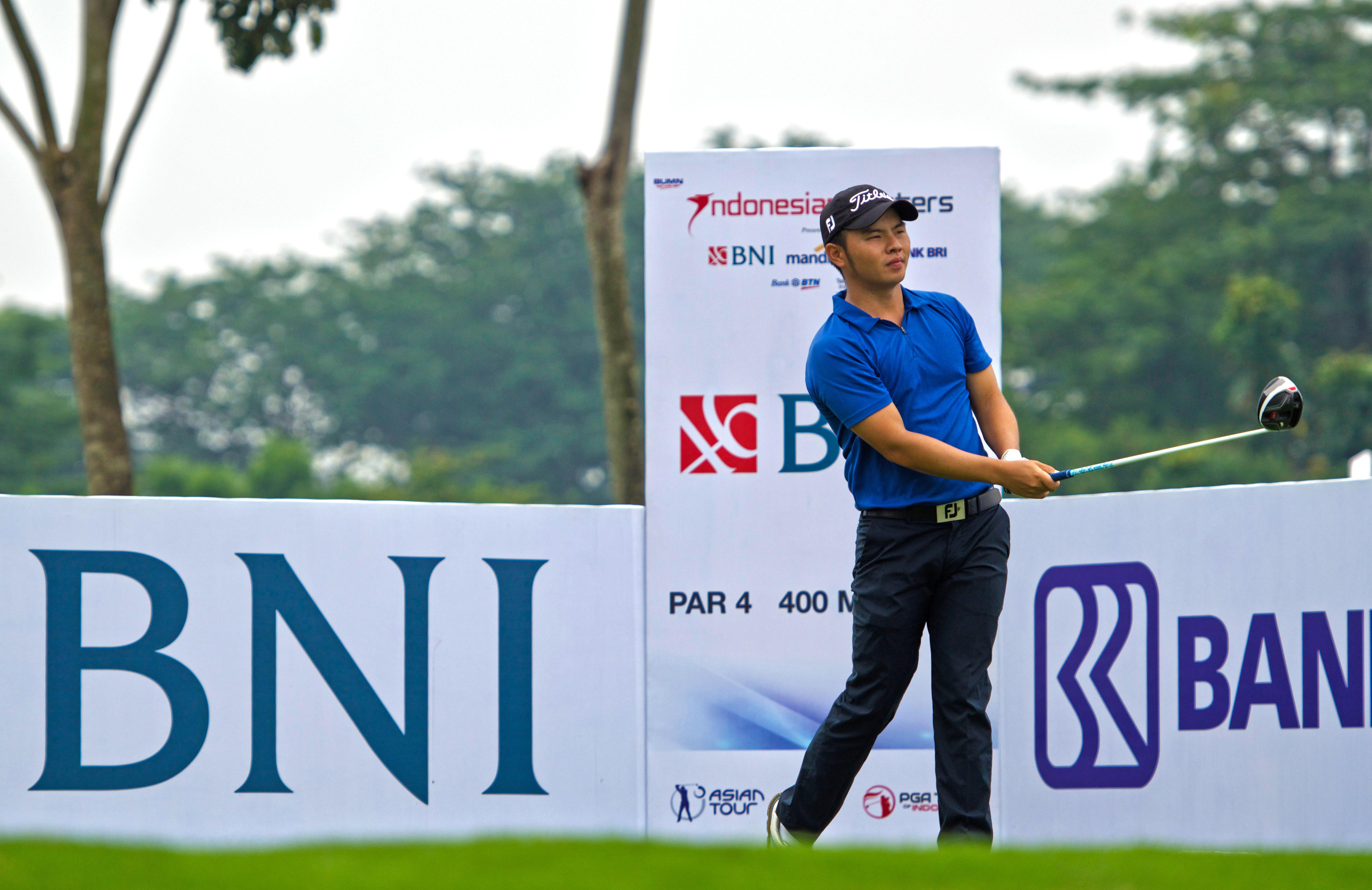 Pegolf Indonesia, Clemen Kurniawan cetak 3 di bawah par pada hari pertama Indonesian Masters (istimewa)