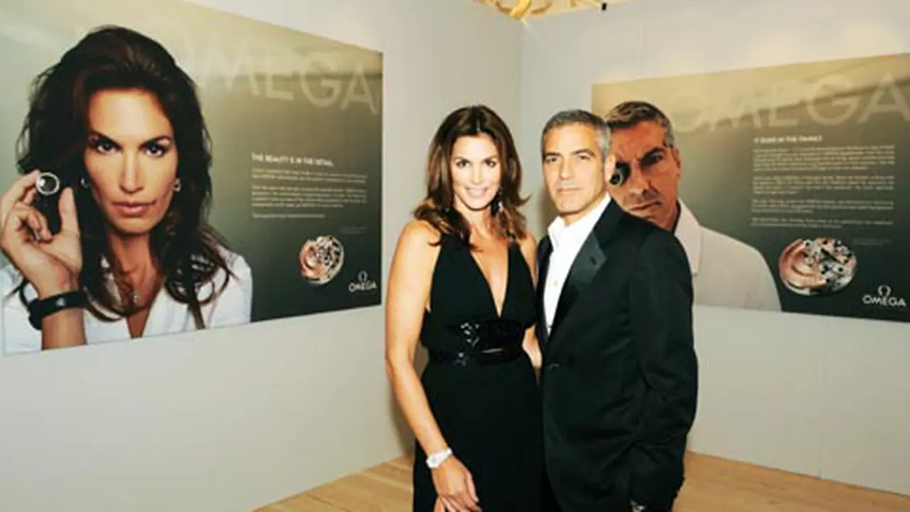  George Clooney dan Cindy Crawford
