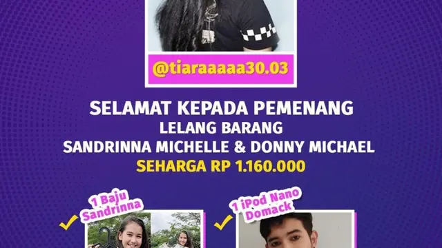 Lelang Barang Artis diselenggarakan untuk membantu meringankan beban masyarakat Kalimantan Selatan dan Sulawesi Barat yang terkena bencana alam.