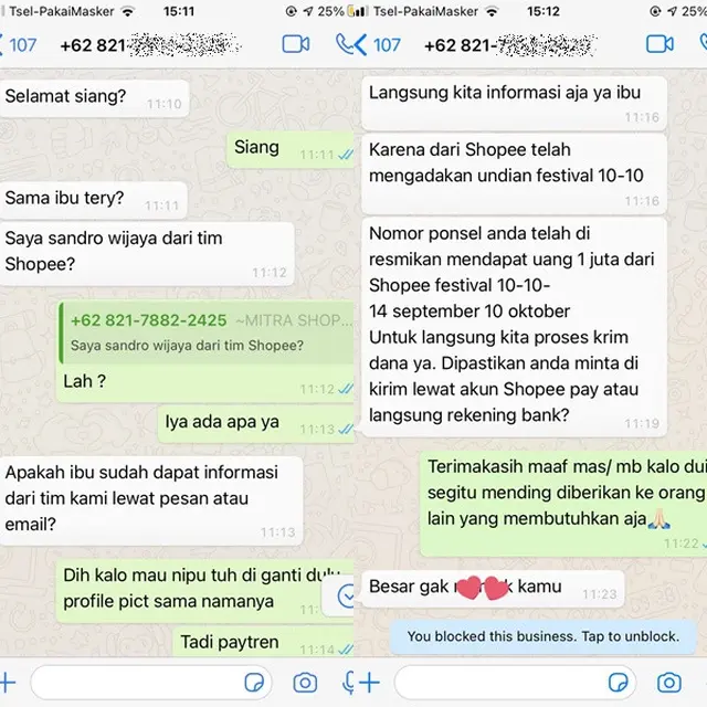 6 Chat Penipu Ketahuan Oleh Netizen Ini Bikin Ngakak