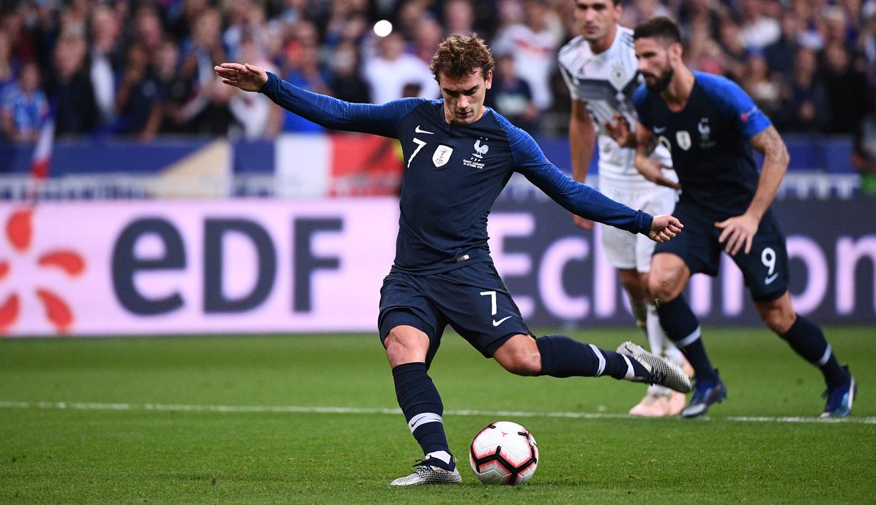 FOTO: Cetak 2 Gol, Griezmann Bawa Prancis Taklukkan Jerman ...
