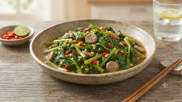 Resep Tumis Daun Labu Kuning