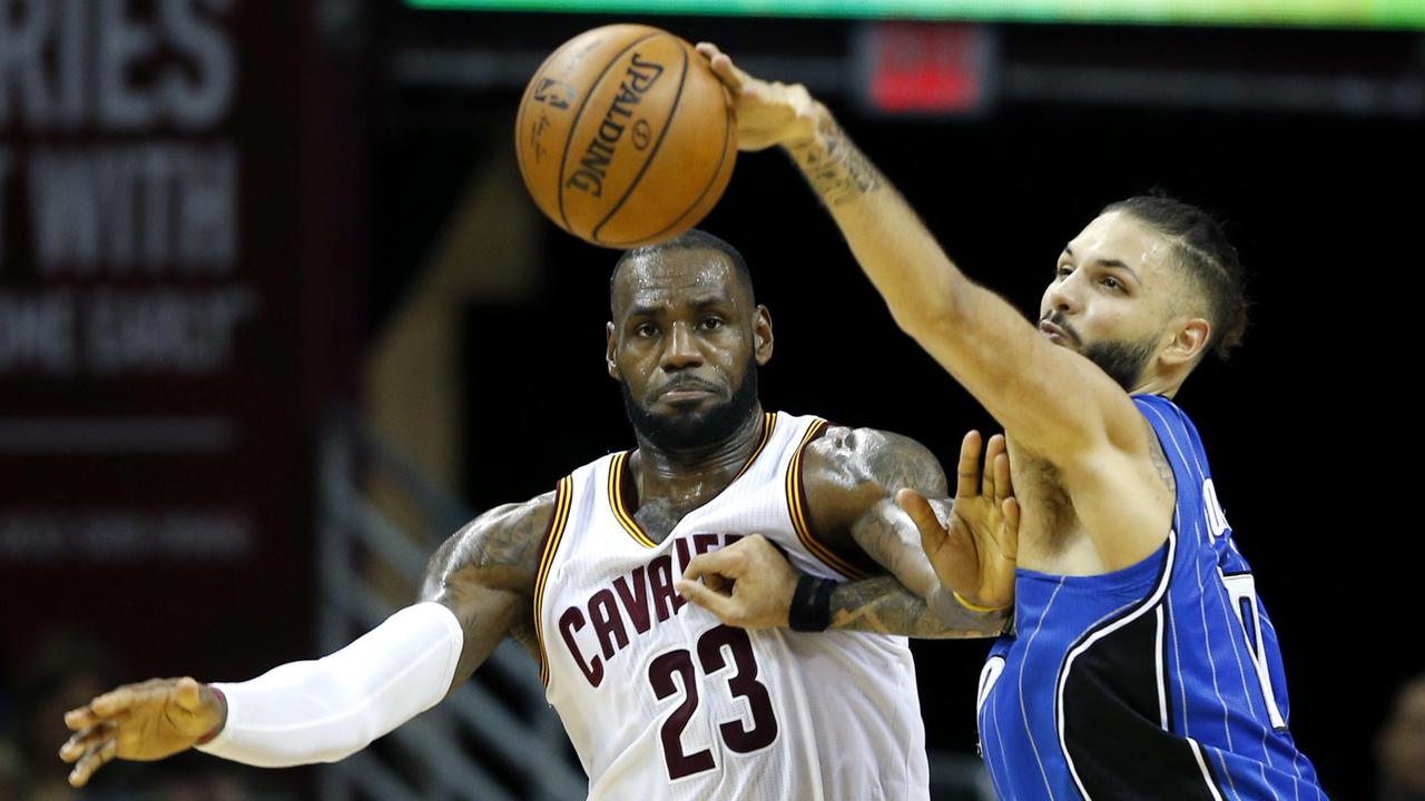 LeBron James saat melawan Magic