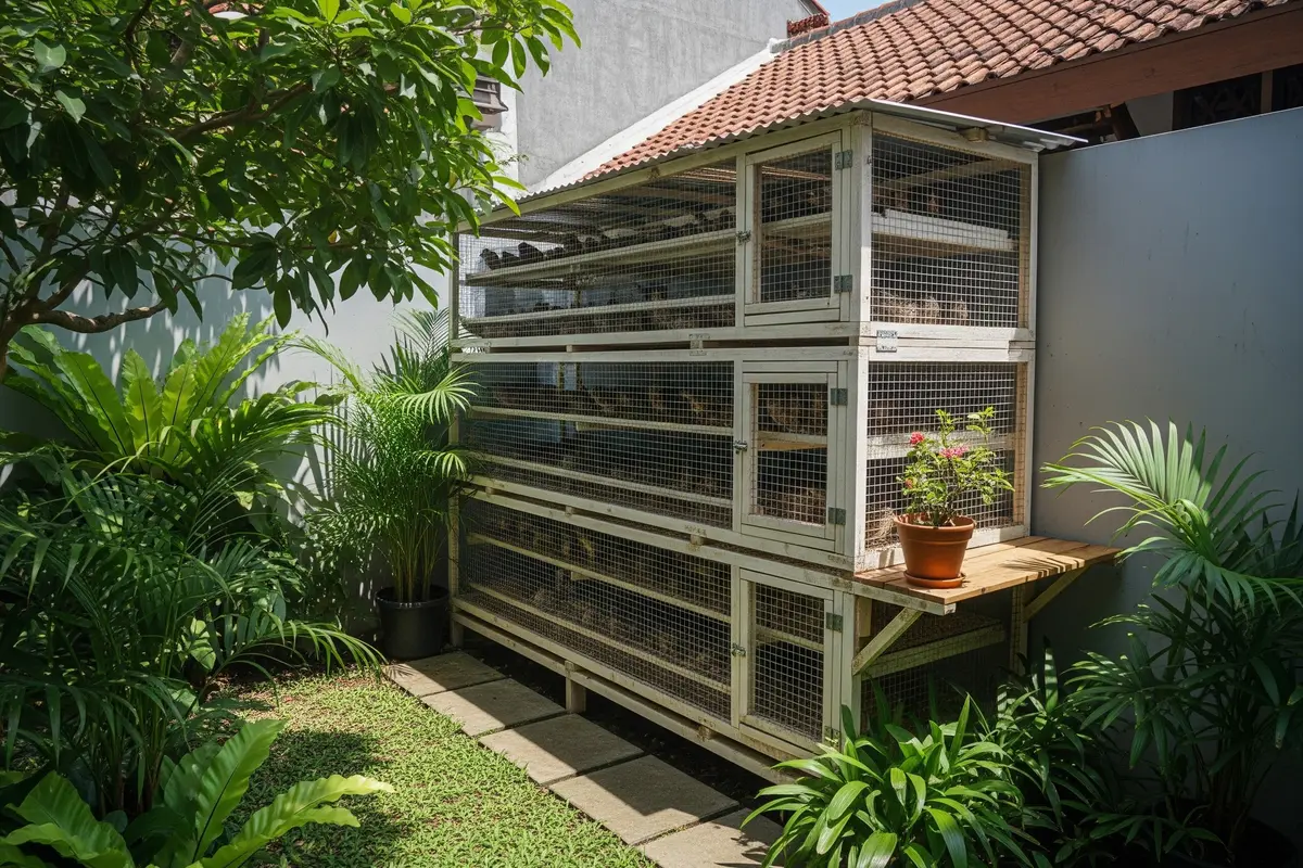 9 Ide Kandang Puyuh Mini di Rumah Rapat, Desain Efisien dan Tetap Rapi