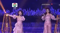 Happy Asmara dan Desofi di Konser Kemenangan Bintang Pantura 6. (Indosiar)