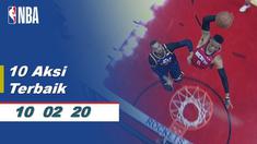 Berita Video 10 Aksi Terbaik NBA 10 Februari 2020