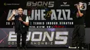 BYON Combat Showbiz Vol.5 juga dapat disaksikan secara eksklusif melalui tayangan live streaming di Vidio. (Liputan6.com/Angga Yuniar)
