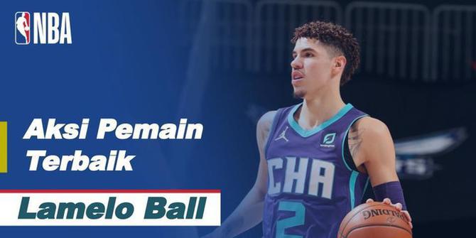 VIDEO: LaMelo Ball Bawa Charlotte Hornets Ungguli Atlanta Hawks 113-105 di NBA