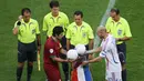 Laga prestisius yang pernah digelar di Football Arena Munich adalah gelaran Piala Dunia 2006, seperti partai semifinal antara Portugal melawan Prancis, 5 Juli 2006. (AFP/Patrik Stollarz)