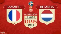 Susunan Pemain Prancis Vs Belanda