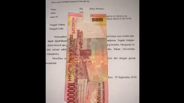 Bagikan Tips Bebas Revisi Skripsi, Aksi Kocak Warganet Mengocok Perut