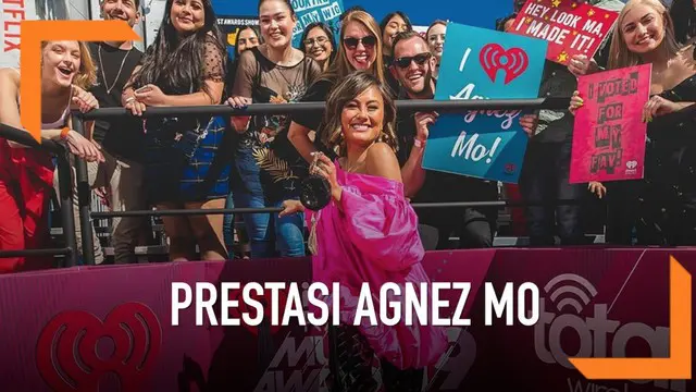 Agnez Mo berhasil membawa pulang penghargaan kategori Social Star di iHeartRadio Award 2019. Ajang penghargaan tersebut digelar di Microsoft Theater, Los Angeles.