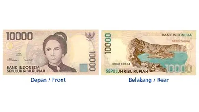 Pecahan 10 ribu (Halomoney.co.id)