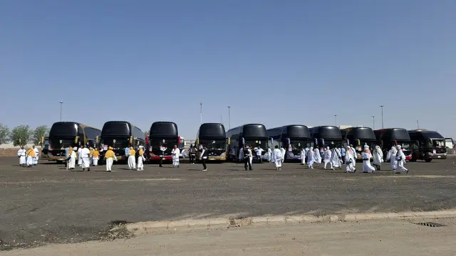 Persiapan Pemberangkatan Jemaah Haji dari Madinah ke Makkah