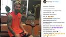 Lionel Messi juga memasang tato bergambar Yesus yang menjadi kepercayaan bagi umat Kristiani di lengan kanannya. (Instagram/Messi)