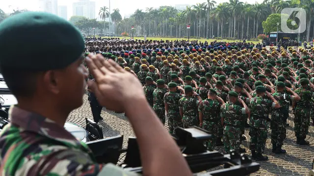 Apel Pengamanan Pelantikan Presiden