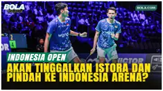 Panpel Indonesia Open 2026, Achmad Budiharto, membuka peluang penggunaan Indonesia Arena sebagai venue di masa depan. Namun, turnamen tahun ini tetap digelar di Istora GBK demi menjaga euforia dan sejarah bulu tangkis Indonesia.