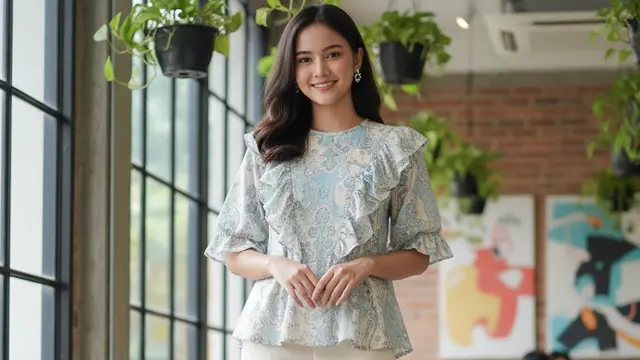 8 Model Atasan Batik Remaja yang Stylish, Kekinian dan Cocok untuk Segala Acara