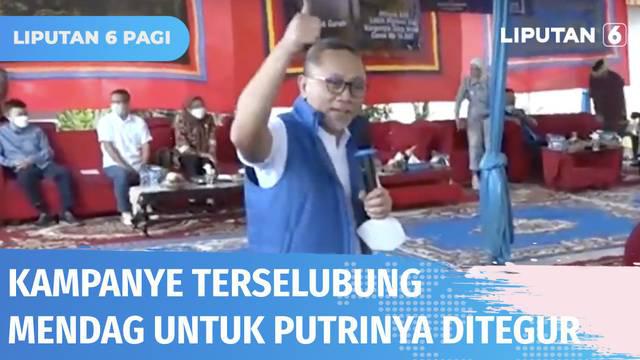 Belum satu bulan menjabat Menteri Perdagangan, Zulkifli Hasan sudah ditegur Presiden Jokowi. Teguran Presiden lantaran Mendag Zulhas mengkampanyekan putrinya saat berbagi minyak bersubsidi di Bandar Lampung.