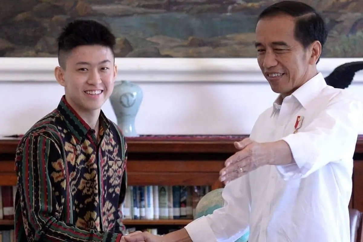 Rich Brian dan Jokowi