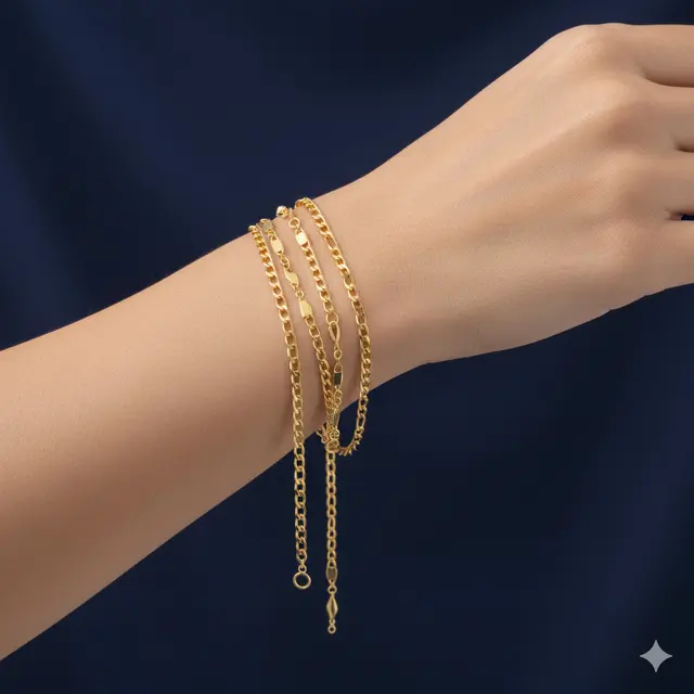 Gelang Emas Figaro Chain 24K Cocok untuk Investasi Jangka Panjang. Gemini