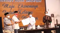 Ganjar yang didapuk sebagai Ketua Umum Persatuan Radio TV Publik Daerah se-Indonesia (Indonesiapersada.id).
