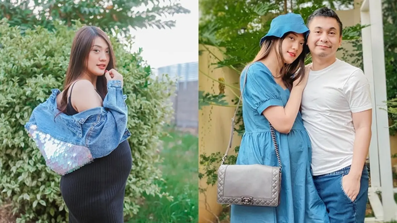 Belum Bocorkan Usia Kehamilan, Ini 6 Potret Anissa Aziza Pamer Baby Bump