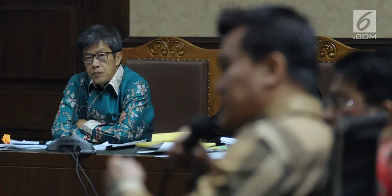 Andi Narogong Bersaksi di Sidang Anang Sugiana Sudihardjo