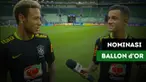 Reaksi Neymar dan Coutinho masuk 30 besar Ballon d'Or 2017