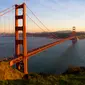 Jembatan Golden Gate di San Fransisco, Amerika Serikat | via: ultracurioso.com.br