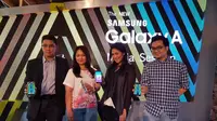 Peluncuran Trio Samsung Galaxy A (2016) (Liputan6.com/ Dewi Widya Ningrum)
