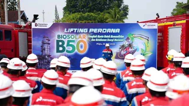 Pertamina Patra Niaga mulai mendistribusikan Biosolar B50 dari Kilang Kasim dan Kilang Plaju. (Dok Pertamina Patra Niaga)