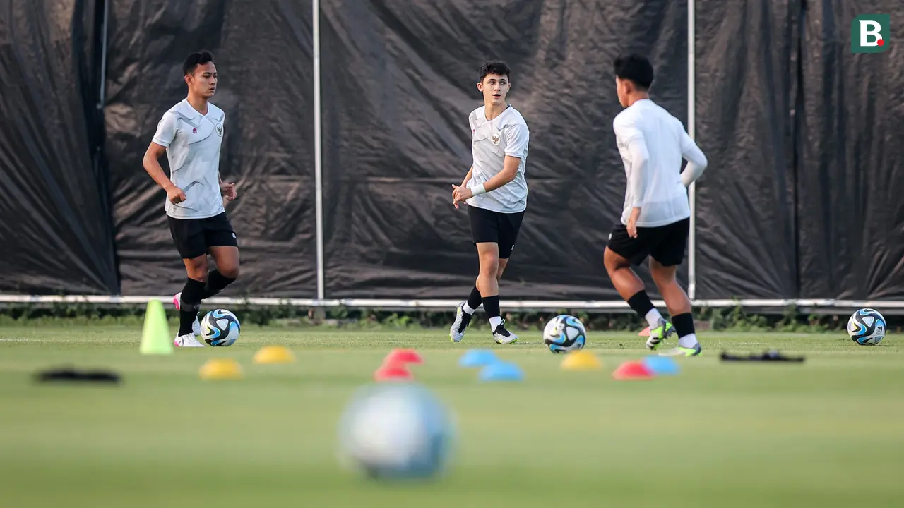 Timnas Indonesia U-17 - Official Training Jelang Laga Kedua Grup A Piala Dunia U-17 2023 Menghadapi Panama