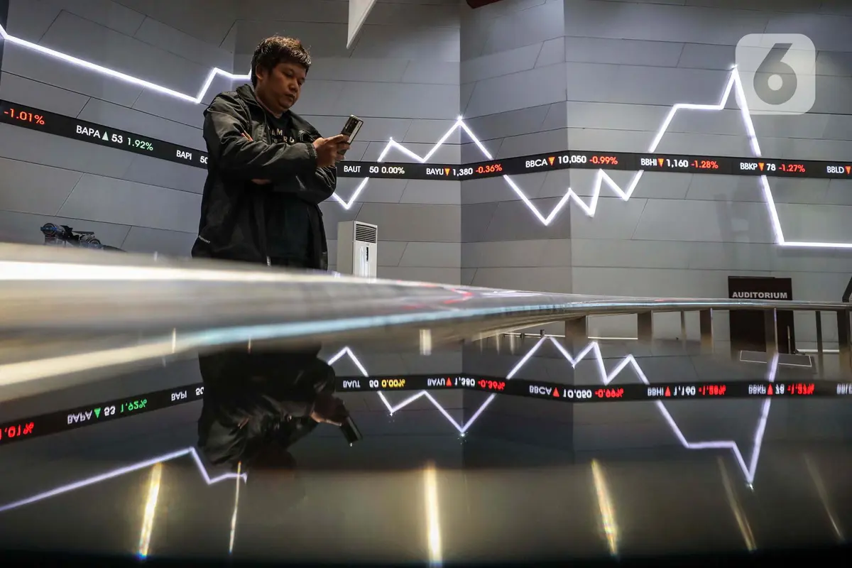 IHSG Rontok 3,4% Terseret Bursa Global, Investor Asing Jual Saham Rp 508 Miliar