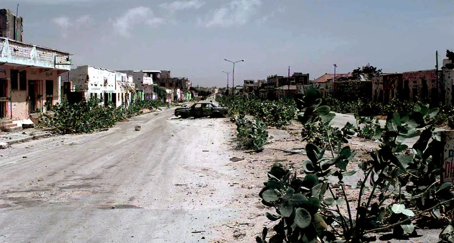 Lokasi Pertempuran Mogadishu, Somalia, 1993 (Wikimedia Commons)