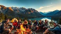 350 Caption Camping di Alam yang Inspiratif dan Memotivasi