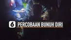 Seorang pria mencoba bunuh diri namun mendengar teriakan anaknya membuatnya tidak jadi melakukan itu.