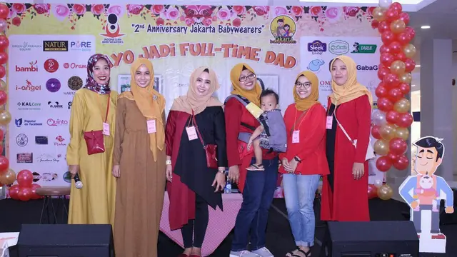 [FIMELA] Ulang Tahun, Jakarta Babywearers Angkat Tema Tentang Ayah