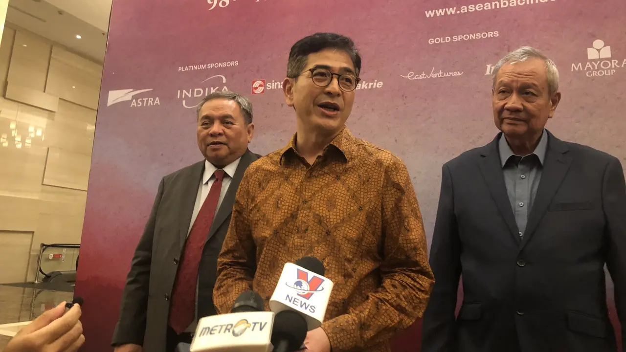 Ketua Association of Southeast Asian Nations-Business Advisory Council (Asean-BAC) 2023 Arsjad Rasjid akan bertemu dengan Rusia dan India saat Pertemuan Menteri Ekonomi ASEAN ke-55. (Elza/Liputan6.com)