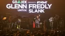 Konser #TNDMT Glenn Fredly Untuk Slank di gelar di Gandaria City Hall, Gandaria, Jakarta Selatan, Sabtu (30/9/2017). Pada hari itu pemilik album Luka, Cinta, dan Merdeka itu juga bertepatan dengan hari ulang tahunnya. (Adrian Putra/Bintang.com)