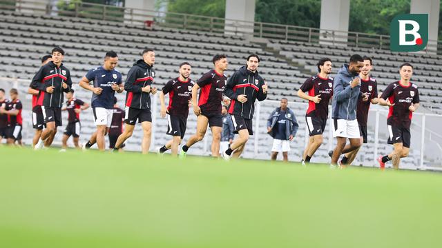 Latihan Timnas Indonesia